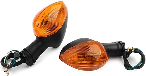Miniatura 4 de For YAMAHA YZF R1 R6 R125 R25 R3 FZ-6N XJ6 WR250R FZ-6S Motorcycle Front Turn Signals Indicator Light (Smoke)