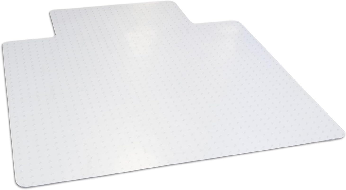 Low and Medium Pile Carpet Office Mat Chair Mat, 45" x 53" (C521003J)