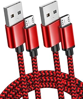 2Pack 10ft Long Micro USB Android Charger Cable Fast Quick Charging for Amazon Kindle Fire HD 6 7 8 10(1-8th Gen) HDX 8.9