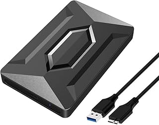 3.0 - Portable External Hard Disk - 1 TB -USB 3.0 for PC Laptop Windows and Mac, External HDD – Black (1 TB)