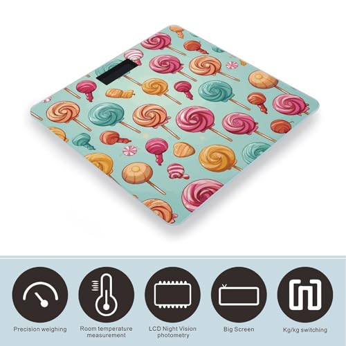 Báscula digital de baño Candy para peso corporal miniatura 3