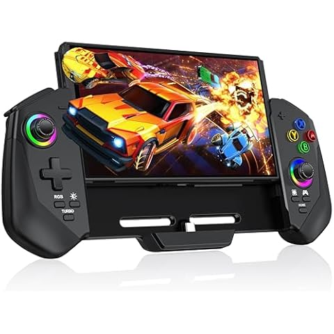 HASACOOL Switch Pro Controller with RGB Lights Cover