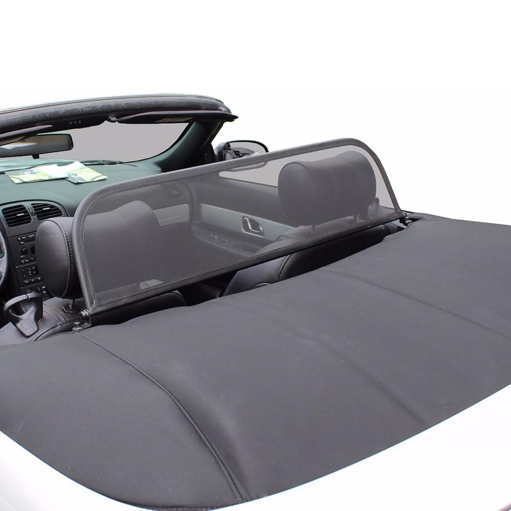 Aperta Filet Coupe-Vent Compatible avec Ford Thunderbird Noir Filet Anti-remous 100% sur Mesure OEM Qualité Windschott fabriqué aux Pays-Bas