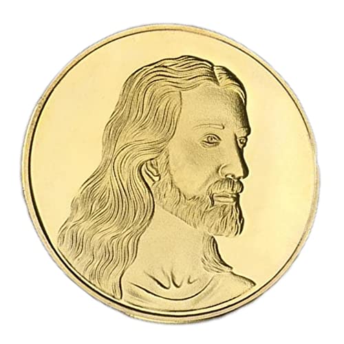 Coin Collection Jesus Chris Last Supper Commemorative Coin Gold Plated Casting Christianity Art Medal