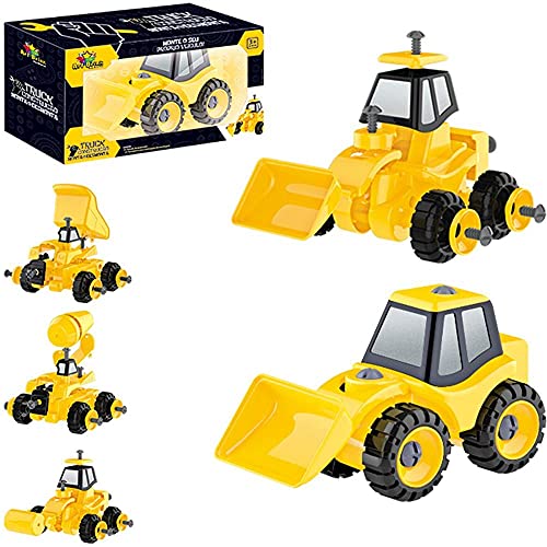 Truck Construção Monta e Desmonta, Art Brink, Amarelo