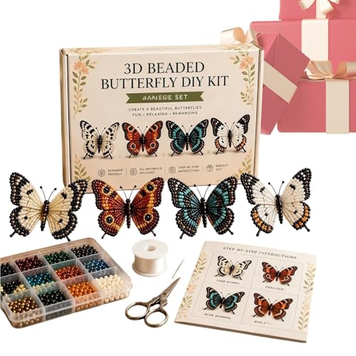 Kit perles animaux fait main : apprenez facilement le tissage en relief à la maison