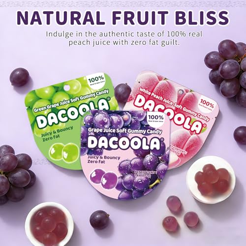 Dulces de Fruta Mixtos DACOOLA 52g 3 Pack miniatura 4
