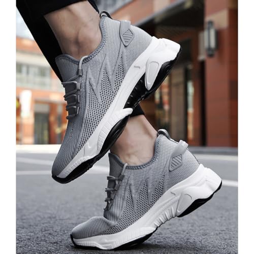 Tallure Sneakers for Women & Men, Lightweight Breathable Mesh Shoes, Invisible Lift 1.6/2.4/3.1/3.9in Non-Slip Athletic Casual Shoes2