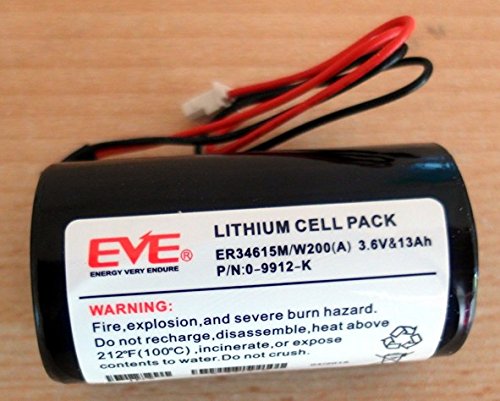 Visonic High Capacity 20,000mAh Powermax Bell Box Siren Battery