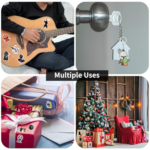 Dinusao XWXQDZ 74Pcs Star Theme Party Favors Keychains And Stickers Wars Birthday Decorations For Boys Kids Bulk Party Favors Handbags Gifts Keyring thumb #4