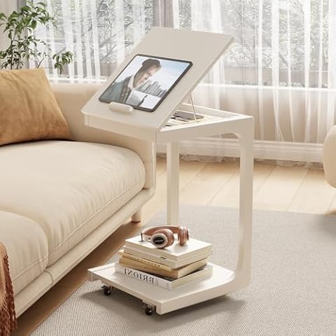 KASLANDI C Shaped End Table Cover