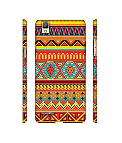 Image of Amazon Brand - Solimo Basic Case for Oppo F1 (Plastic Multicolor)