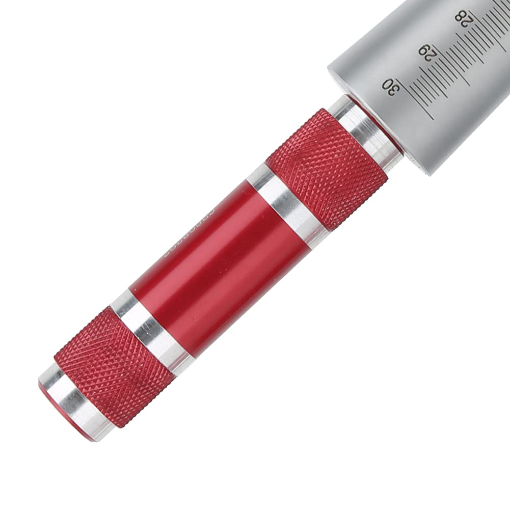Calibrador cónico de agujeros, calibrador de apertura cónica de acero inoxidable, herramienta de medición de alta precisión para diámetros interiores y barrenas con 4 tamaños de ra (15-30 mm)