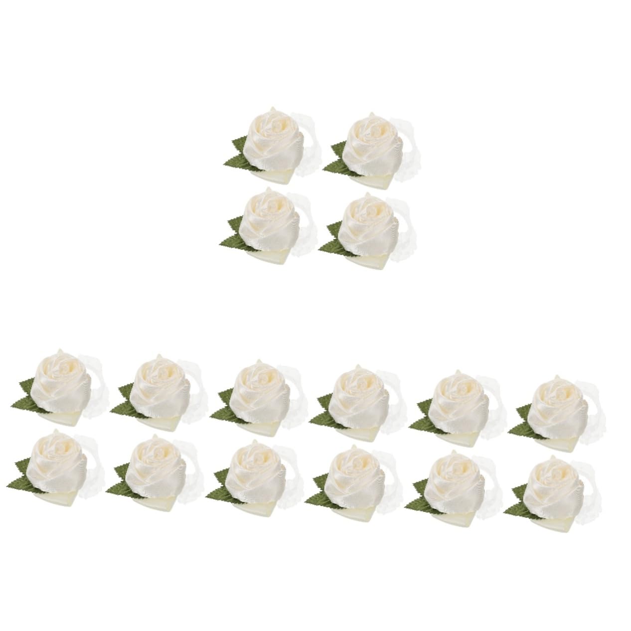 GALPADA 16pezzi Bracciale Corsage per Matrimonio Bracciale Artificiali e Decorazione per e Damigelle e Cerimonie