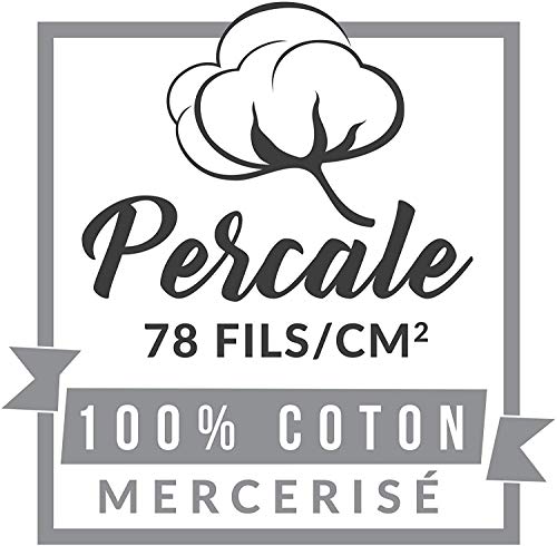 Housse de couette percale de coton pour des nuits douces - 8