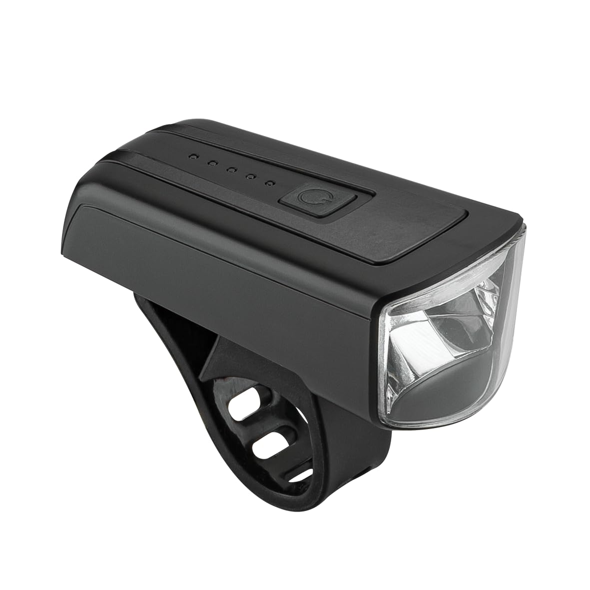 AXA Fahrradlicht Set Dwn 70 Lux – USB Aufladbar – 20 Stunden Leuchtdauer – Batterieanzeige – StVZO Zugelassen