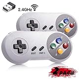 【2 Set】: Es wird mit 2 x USB Controller, 2 x 2,4 g Empfängern und 2 x USB Ladekabeln geliefert. Sie können die lustige Spielzeit mit Ihnen genießen.