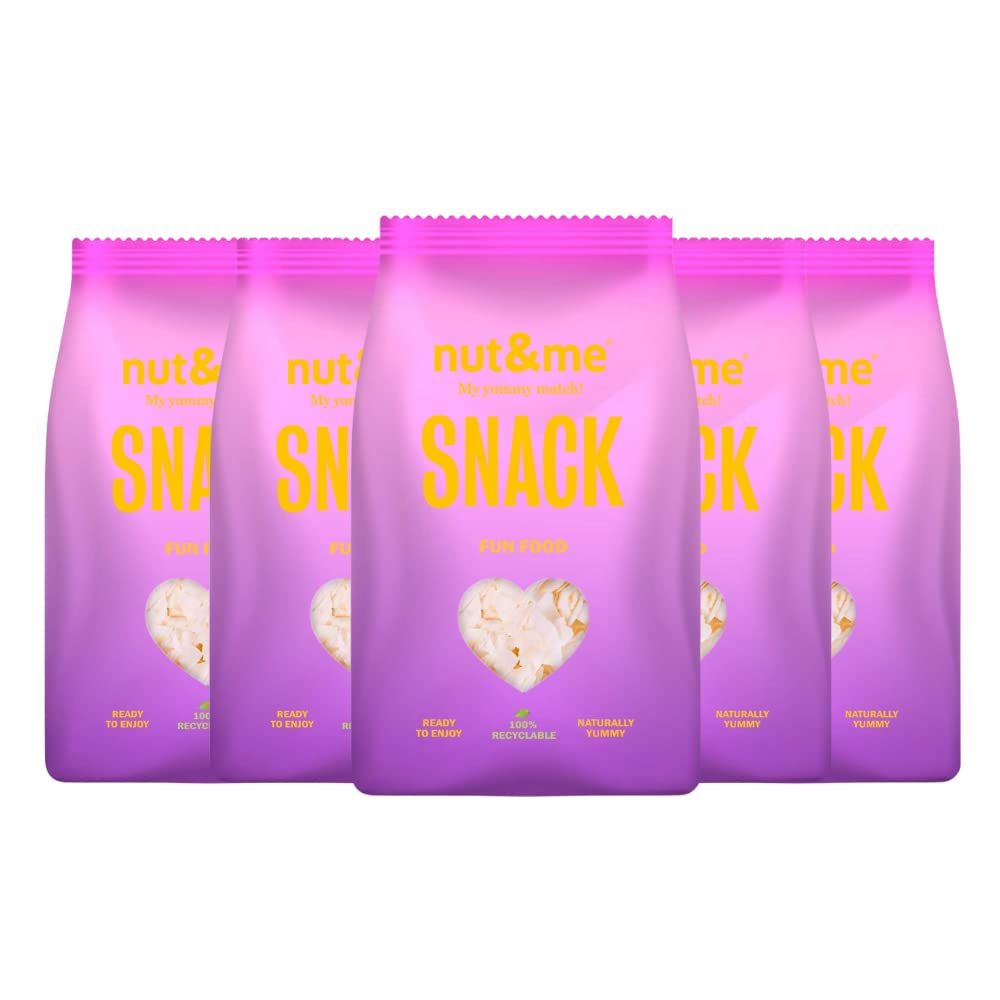 Coco tostado laminado sin azúcar snack saludable pack 5 x 100 gr