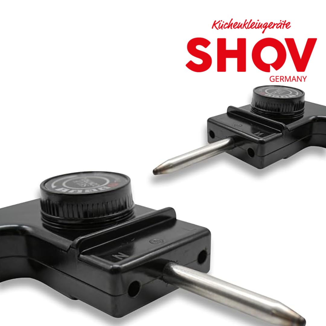 Shov | Elektrische Pizzapfanne | Fladenbäcker | 36x7 cm | 1500W | Rund |