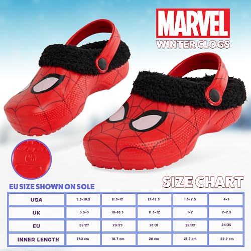 Marvel 6453 Spiderman Boys Winter Clogs thumb #5