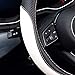 LABBYWAY Microfiber Leather Auto Car Steering Wheel Cover, Universal Fit 15 Inch Anti-Slip Wheel Protector, White