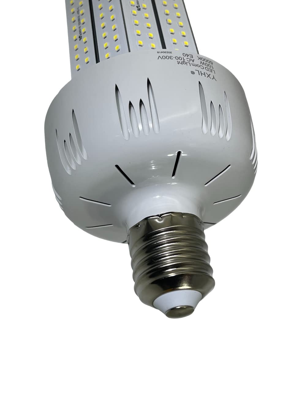 Lámpara LED e40 100W bombilla de maíz ahorra 6000k de energía y es adecuada para almacenes, oficinas, talleres, supermercados (13000 lm)