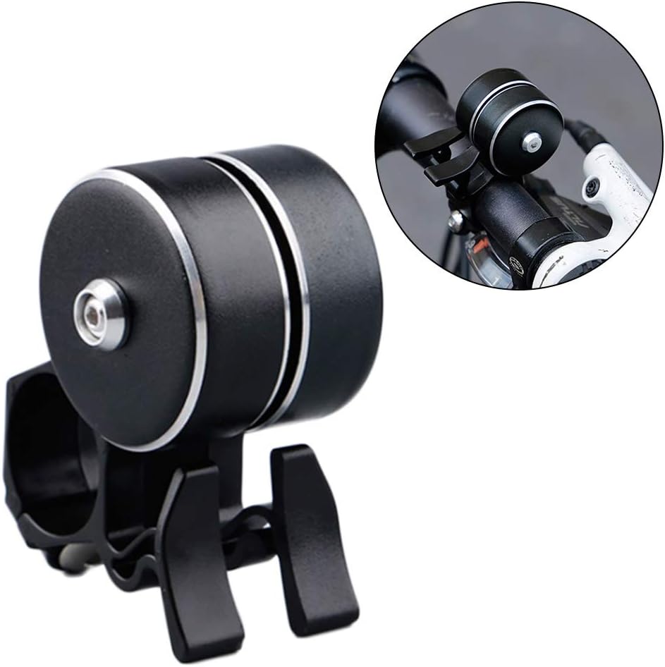 Happyshop18 Freeway Blaster Low Note Horn, Bike Bell Aluminum Bell Air Horn Loud Sound Bicycle Bell Crisp Sound for Mountain Road Bike