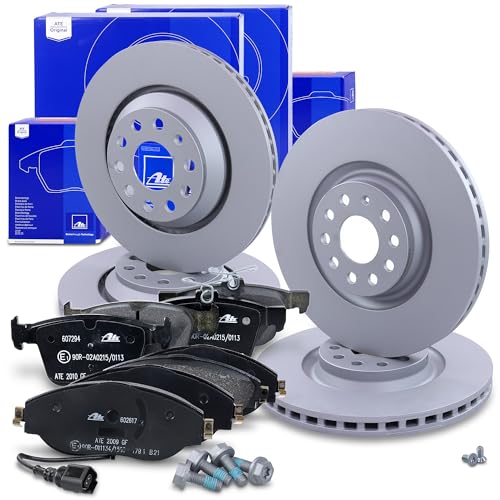 BREMBO BREMSSCHEIBEN 288MM + BREMSBELÄGE VORNE & HINTEN Für VW Touran