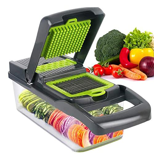 Vegetable Chopper 15 en 1 Mandolina Cortadora miniatura 4