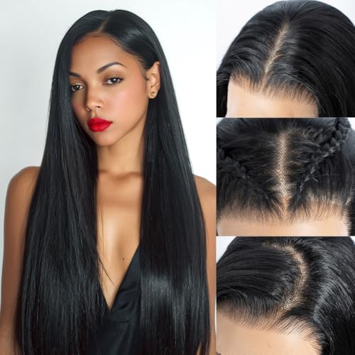 Perruque Lace Front Wigs 38 pouces Joedir Hair straight 1B