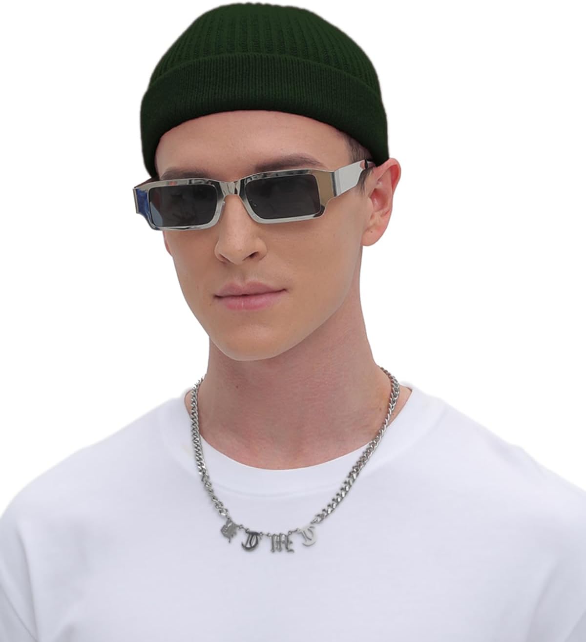 ROYBENS Thin Swag Wool Short Fisherman Beanie for Men Women, Knit Cuff Trawler Beanie Watch Hat, Soft Spring Fall Skull Cap - Image 5