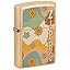 Zippo Hippy Flower High Polish Brass