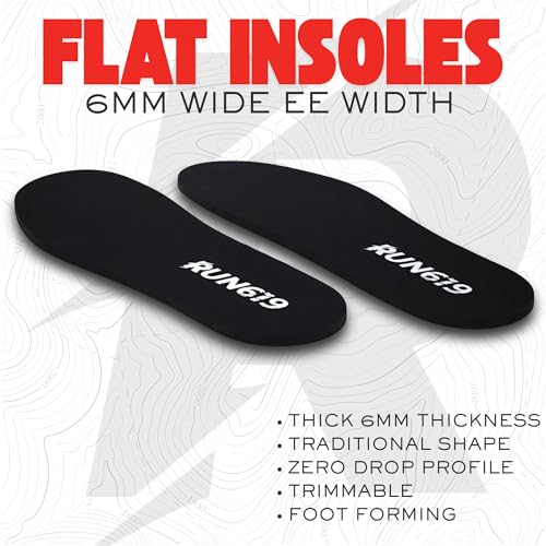 Plantillas para Zapatos Wide Run 6mm Hombre Mujer miniatura 2
