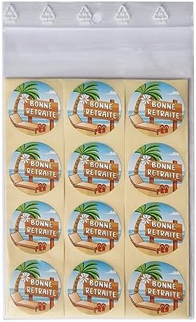 Rouleau De 1000 étiquettes Rondes Promotionnelles - Diamètre 35 Mm - Autocollantes - Compatible Pince TOWA