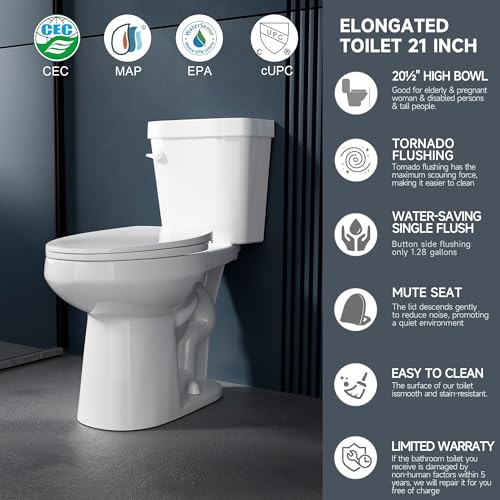 La Mejor Lista de Inodoros de dos piezas los más solicitados. 20 Imagen adicional