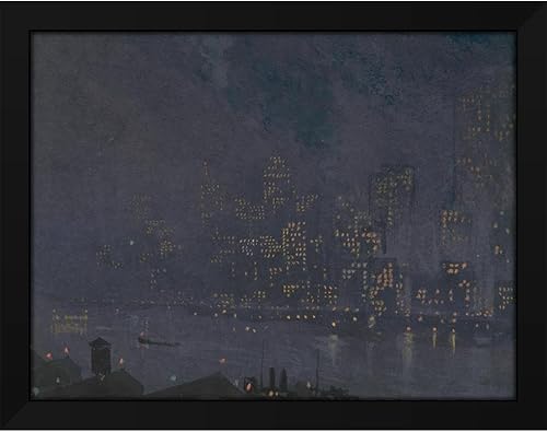 Miniatura 3 de ArtDirect Skyscrapers at Night (1910) 10x8 UnFramed Museum Art Print Poster Ready for Framing by Joseph Pennell (American, 1857-1926)