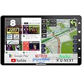 RoadQuest 8インチ カーナビ フルセグ ポータブルナビ アンドロイドナビ ネット動画 タブレット機能 ディスプレイオーディオ 1280×800 IPSワイドHD液晶 2025年版ゼンリン地図 12V-24V バックカメラ接続 Bluetooth出力 RQ-G8(通常モデル)