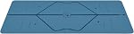 Liforme Travel Yoga mat – Patented Alignment System, Warrior-Like Grip, Non-Slip, Eco-Friendly and Biodegradable, Ultra-Lightweight and Sweat Resistant, Made with Natural Rubber