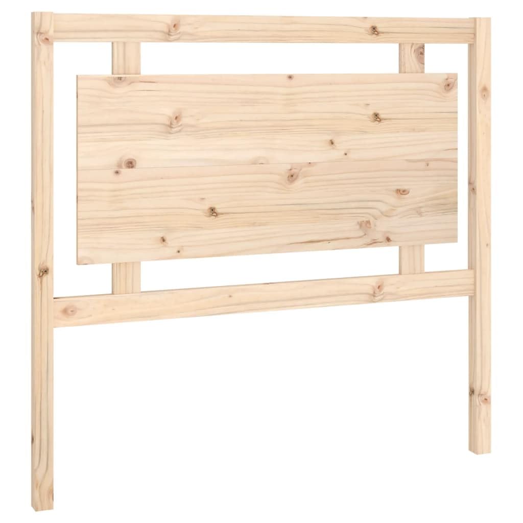 vidaXL Cabecero de Cama Madera Maciza de Pino 105,5x4x100 cm