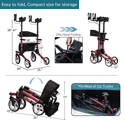 Elenker Upright Rollator Walker thumb #5