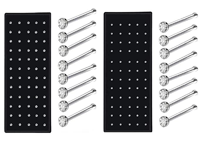 See full amazon price history chart for VAMA Fashions 120 pcs Nose Pins,Body Piercing Studs Surgical Steel Nose Stud Ring with Piercing for Women & Girls VAMA Fashions 120 pcs Nose Pins,Body Piercing Studs Surgical Steel Nose Stud Ring with Piercing for Women & Girls (B07RTVS792) Amazon Price History, Amazon Price Tracker