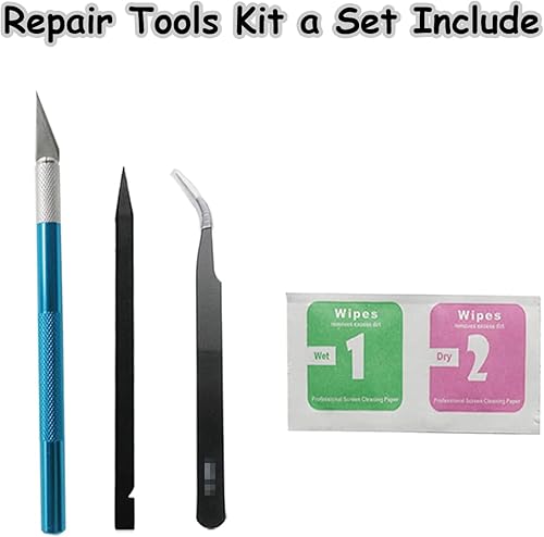 Miniatura 5 de 14 Pro - Lente de cámara trasera trasera de repuesto para iPhone 14 Pro y iPhone 14 Pro Max, repuesto de vidrio con adhesivo preinstalado y kits de