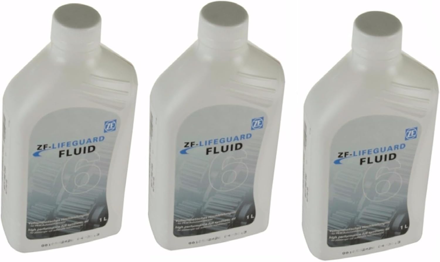 3 Liters Auto Trans Fluid ATF ZF Lifeguard 6 For BMW Jaguar Land Rover Hyundai