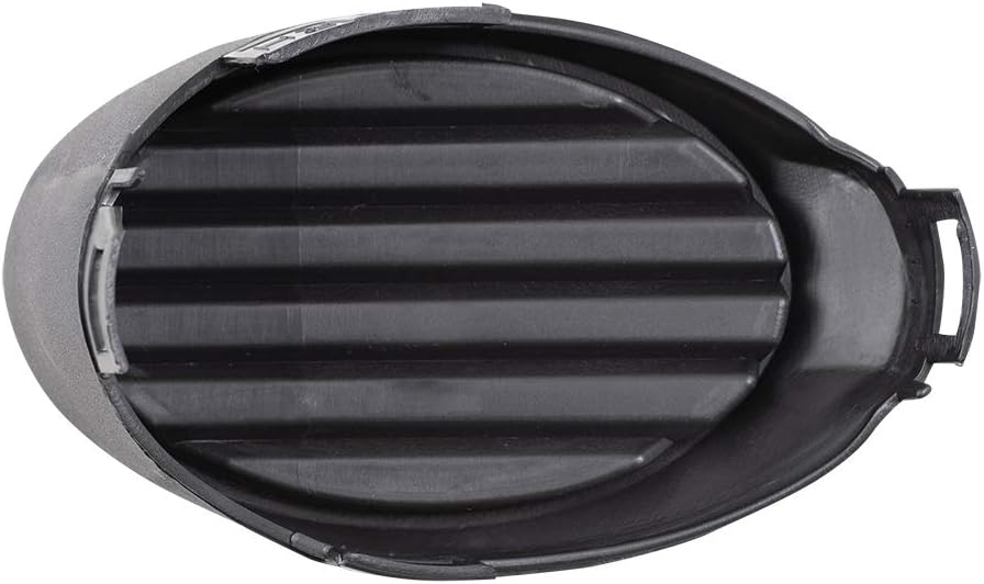 Brock Replacement Pair Set Fog Light Lamp Lens Front Bumper Hole Cover Grille Inserts Compatible with 12-14 Focus w/o Fog Lamps