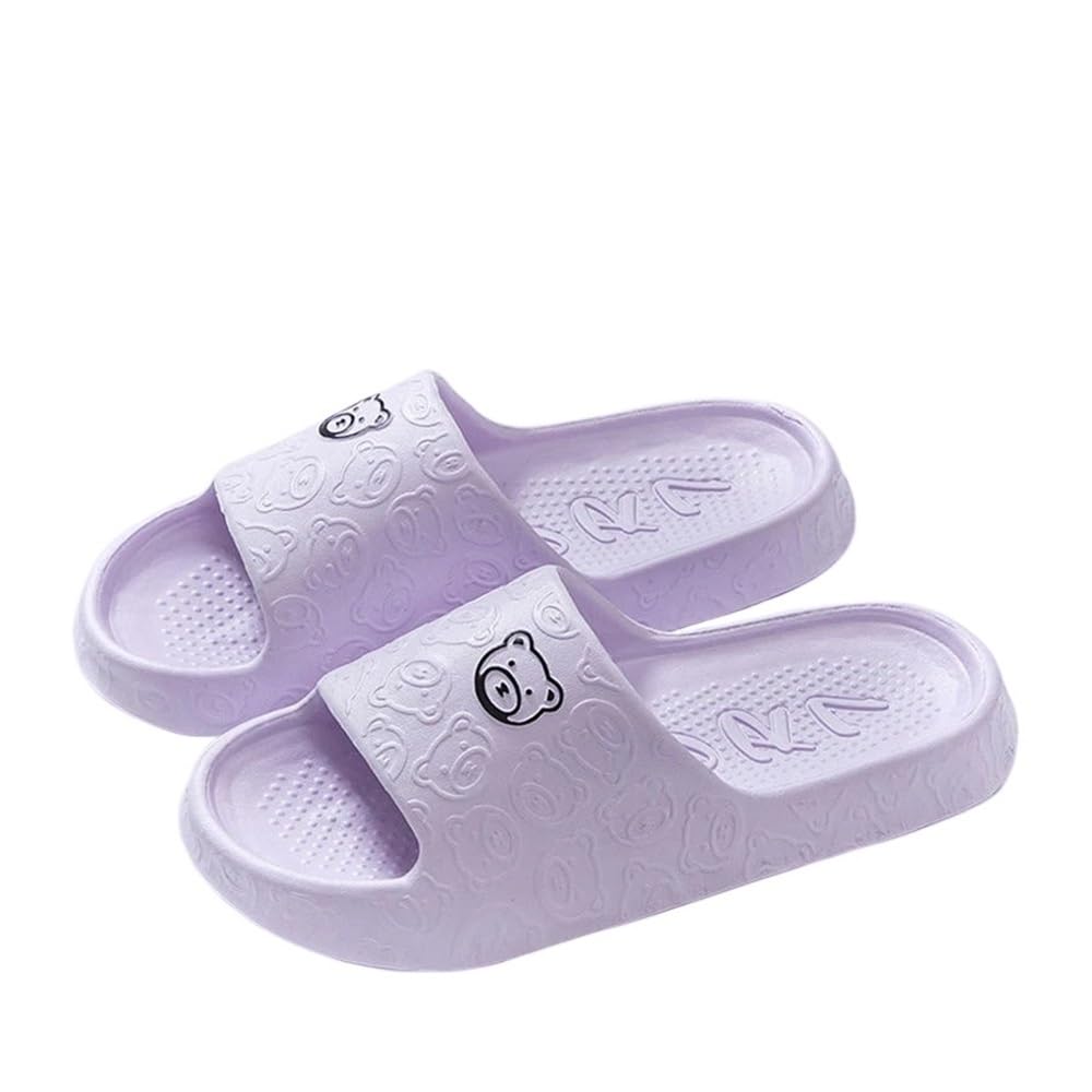 Chaussures de douche femmes en EVA pantoufles d'été intérieur caoutchouc violet 41