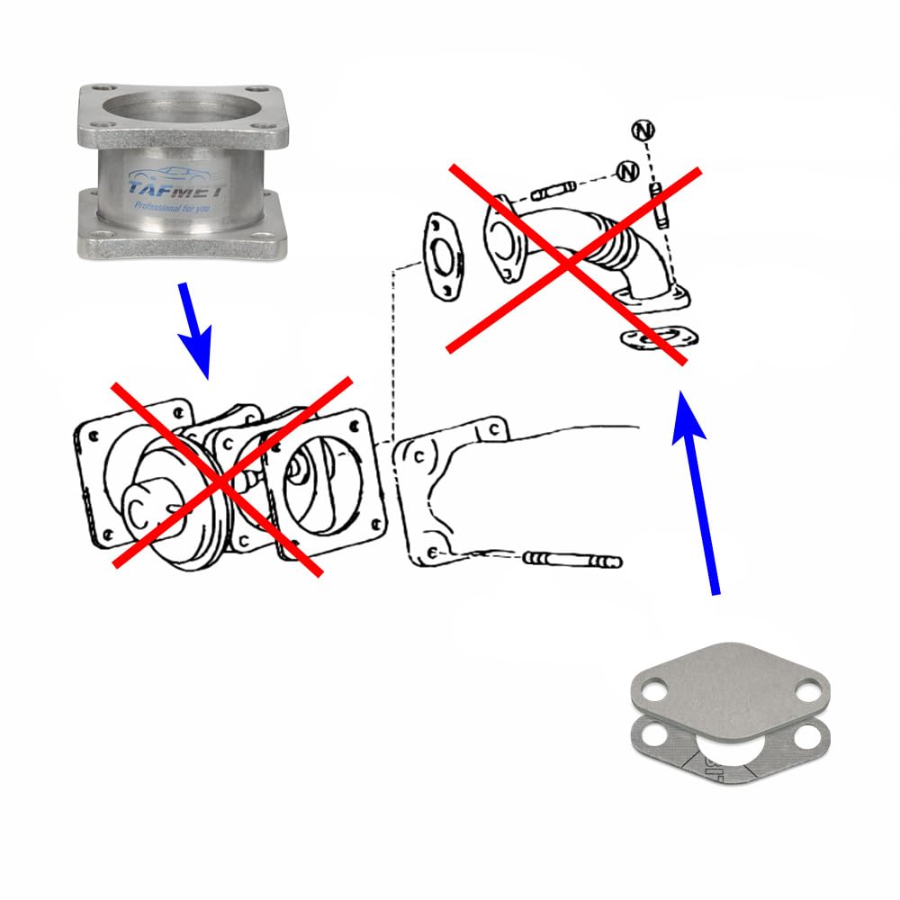 AGR Válvula de repuesto para Toyota Land Cruizer 100 4.2 TD HDJ100 1HD-FTE