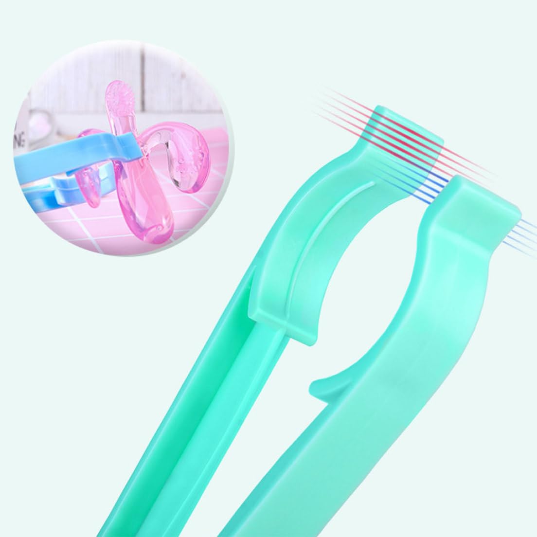 Pinze per Baby biberon Multifunzionale antifunzionale Clip a Bottiglia Non Slip per Bottiglia Calda Pinza per biberon per Bambini