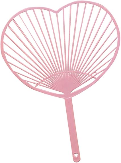 Amazon Co Jp 事務用品のユウカリ オリジナル商品 ハート型うちわキット 1セット10本入り シール枚 予備2枚つき 骨 ピンク ホーム キッチン