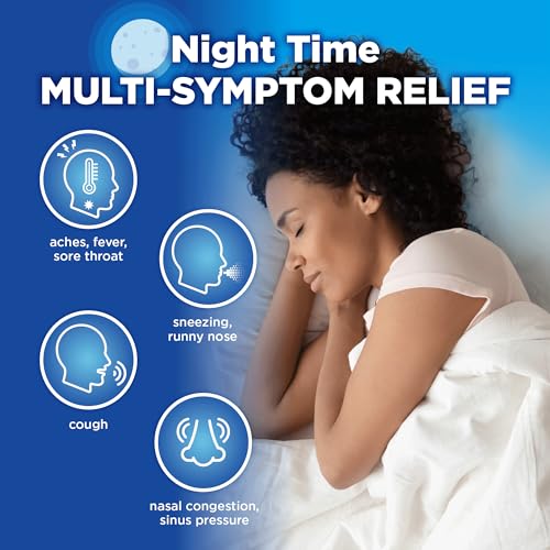 Amazon Basic Care Nighttime Severe Cold & Flu Liquid thumb #1