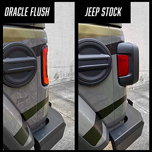 Oracle Lighting Flush Mount Led Tail Lights For Jeep Wrangler Jl (Standard Lense) #TOP2